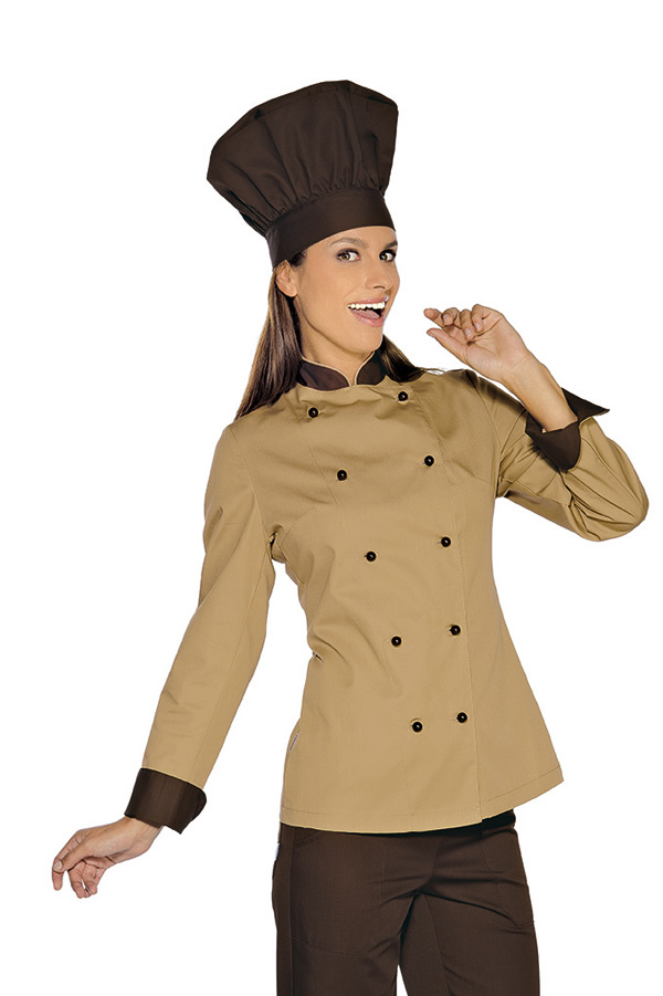 GIACCA LADY ROYAL BISCOTTO+MORO 65% POLYESTER 35% COTTON