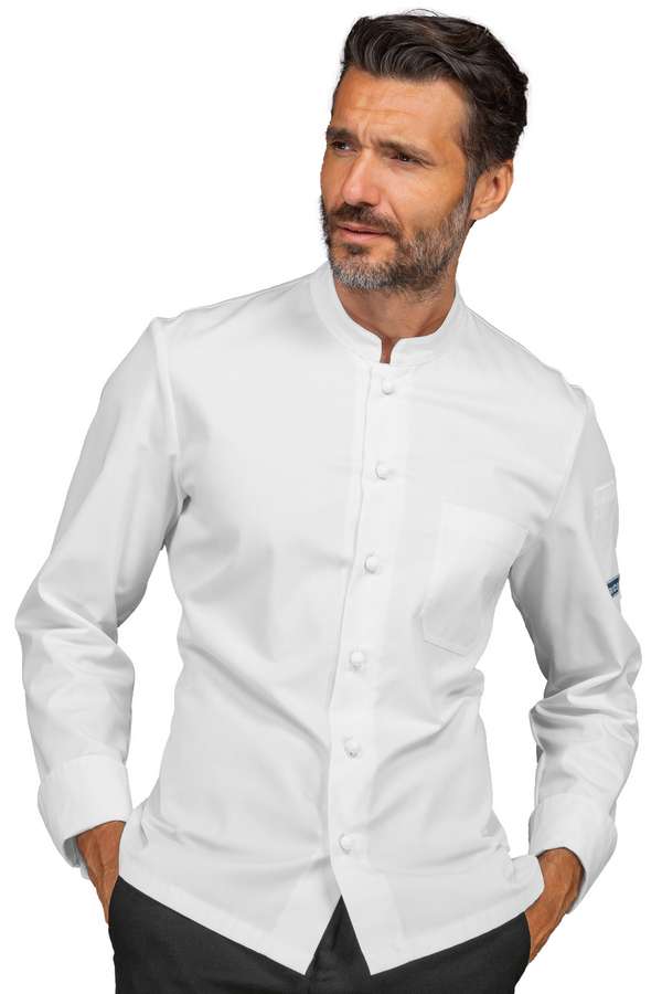 GIACCA KOEN BIANCO 65% POLYESTER 35% COTTON