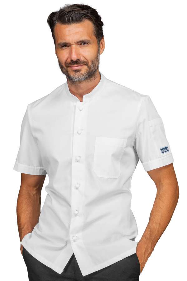 GIACCA KOEN BIANCO M/M 65% POLYESTER 35% COTTON