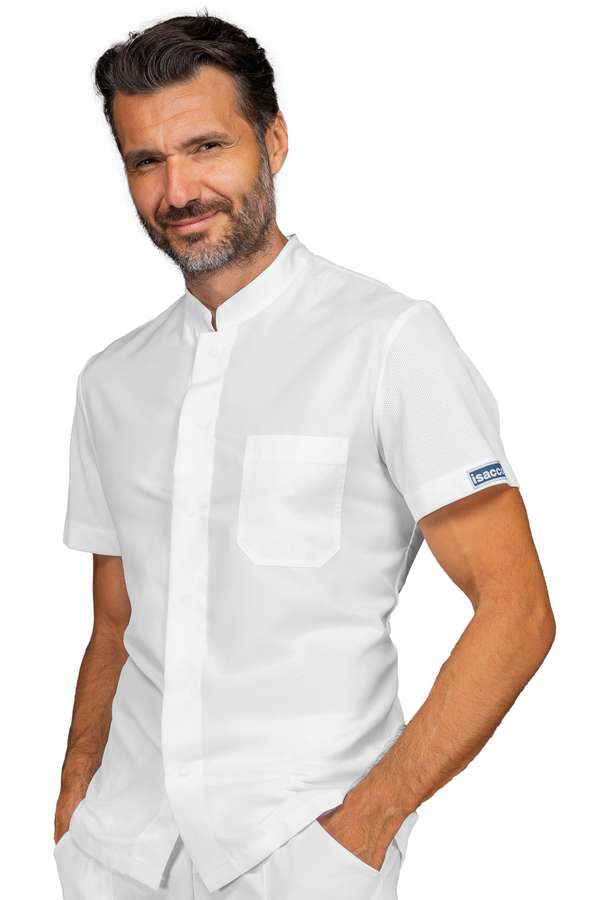 GIACCA LEON SUPERDRY LIGHT BIANCO 100% POLYESTER SUPERDRY M