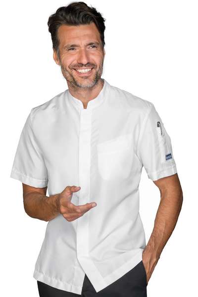 GIACCA BRADFORD M/M BIANCO 65% POLYESTER 35% COTTON