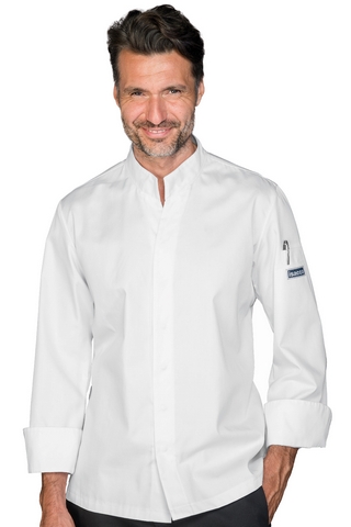 GIACCA CUOCO SINCLER BIANCO 3XL 65% POLYESTER 35% COTTON