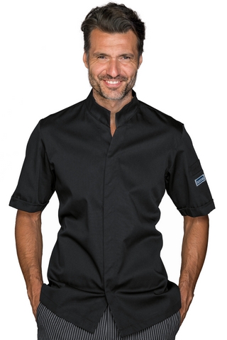 GIACCA CUOCO SINCLER NERO M/M 3XL 65% POLYESTER 35% COTTON