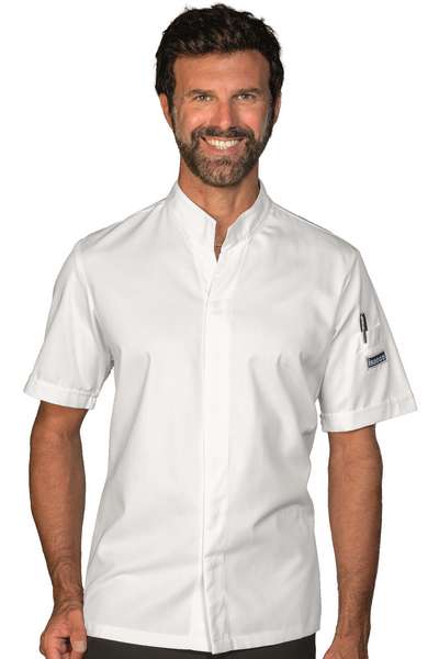 GIACCA SINCLER SATIN M/M BIANCO 65% POLYESTER 35% COTTON
