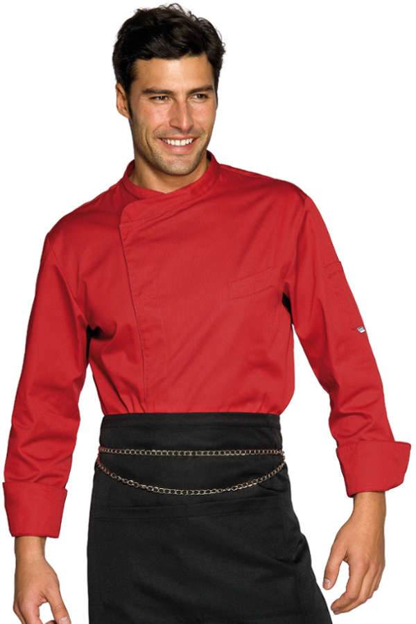 GIACCA BILBAO ROSSO 65% POLYESTER 35% COTTON