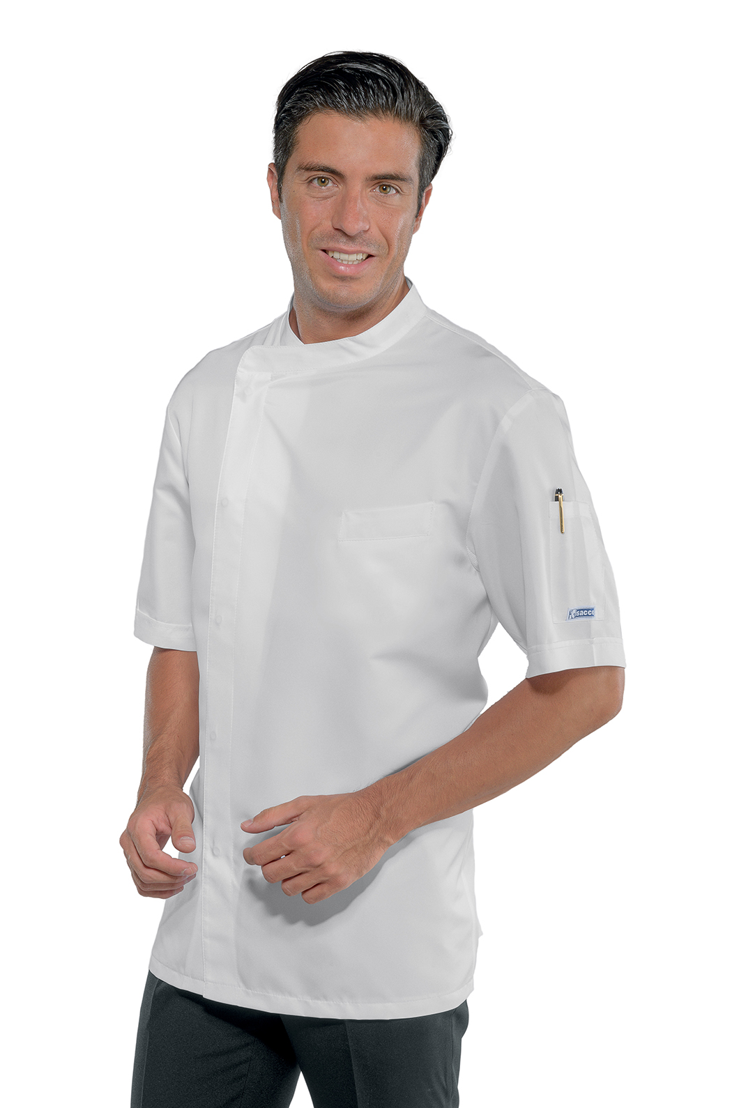 GIACCA BILBAO M/M BIANCO 65% POLYESTER 35% COTTON