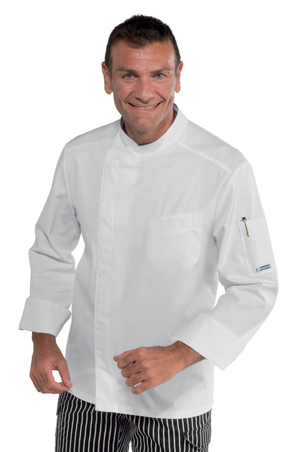 GIACCA CUOCO BILBAO BIANCO 100 % COTTON