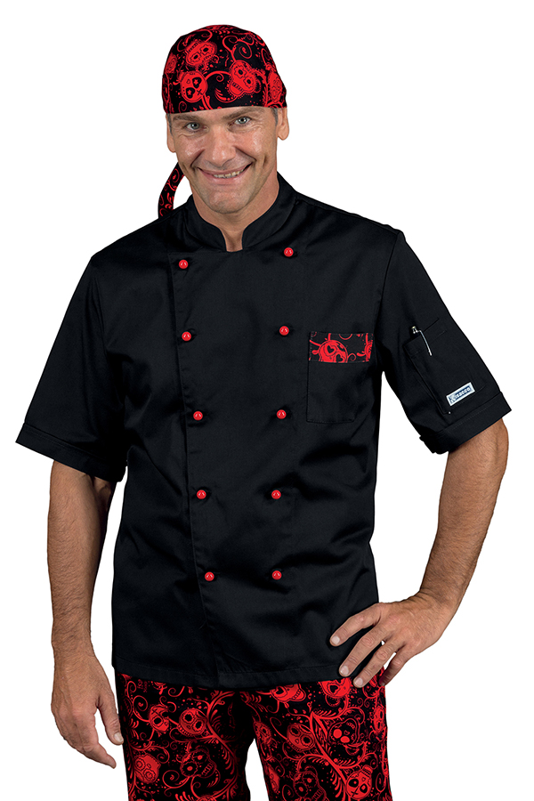 GIACCA ATLANTA M/M NERO + SKULL 07 65% POLYESTER 35% COTTON