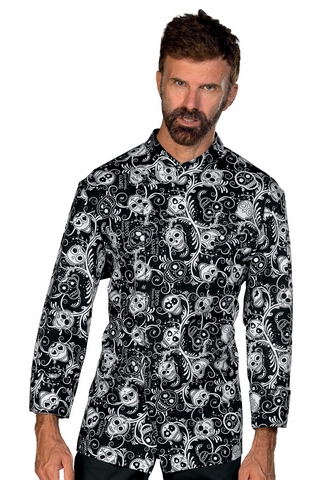 GIACCA CUOCO PRETORIA SKULL 12 100 % COTTON
