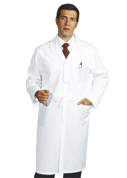 CAMICE MEDICO BIANCO CM 110 65% POLYESTER 35% COTTON