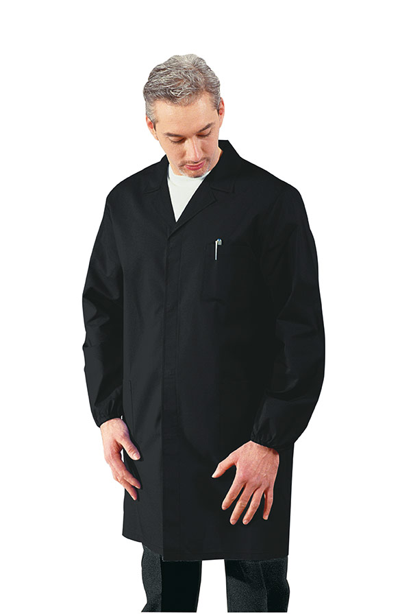 CAMICE UOMO NERO 65% POLYESTER 35% COTTON