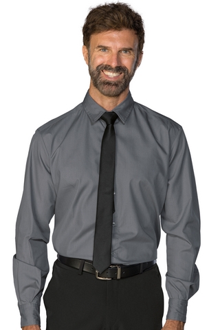 CAMICIA NEVADA UNISEX GRGIO 65% POLYESTER 35% COTTON