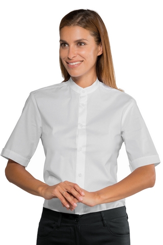 CAMICIA DETROIT UNISEX M/M STRETCH BIANCO TG 3XL 97% COTTON 3% SPANDEX