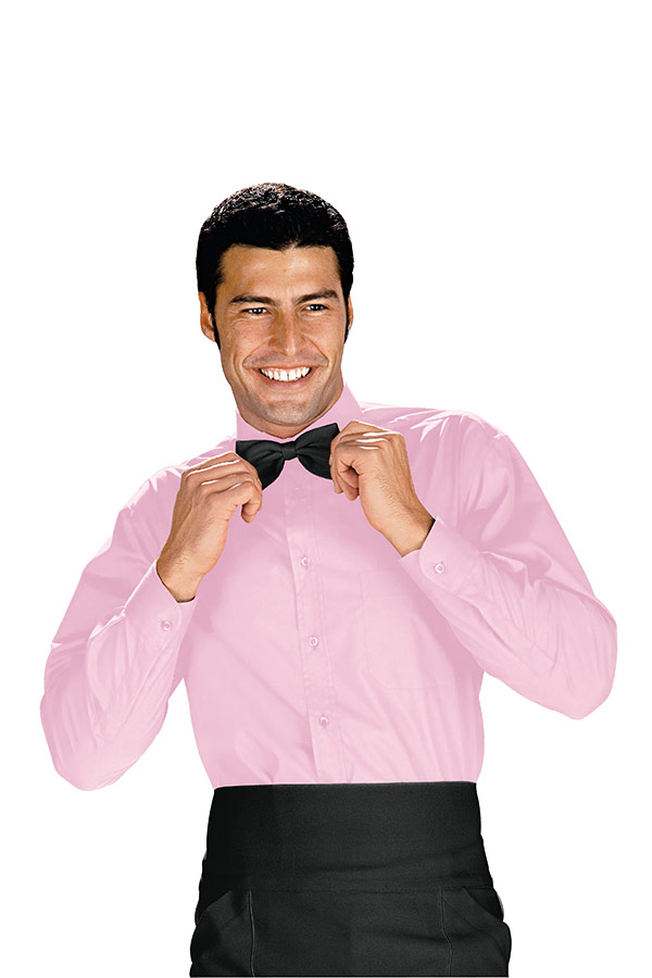 CAMICIA UNISEX ROSA 65% POLYESTER 35% COTTON