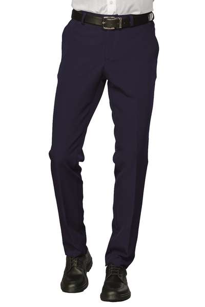 PANTALONE SEATTLE STRETCH LANA BLU 54% POLYESTER 44% WOOL (LANA) 2% SPAN