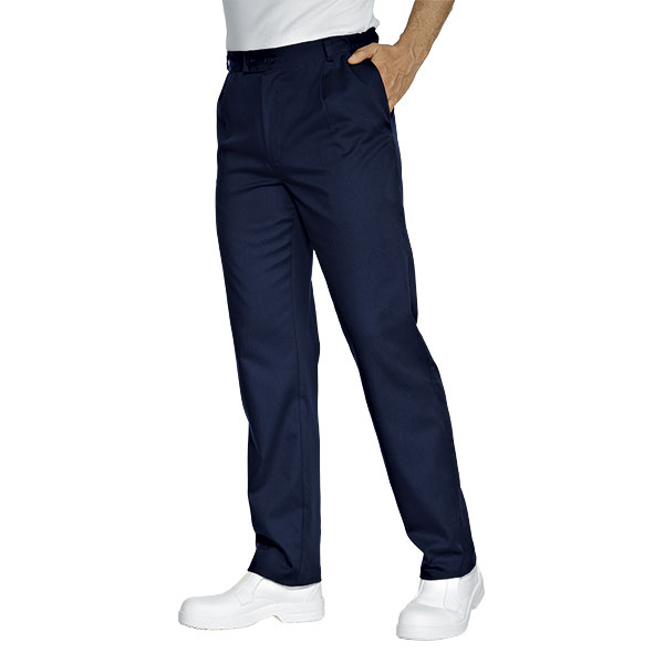 PANTALONE LAVORO BLU 65% POLYESTER 35% COTTON