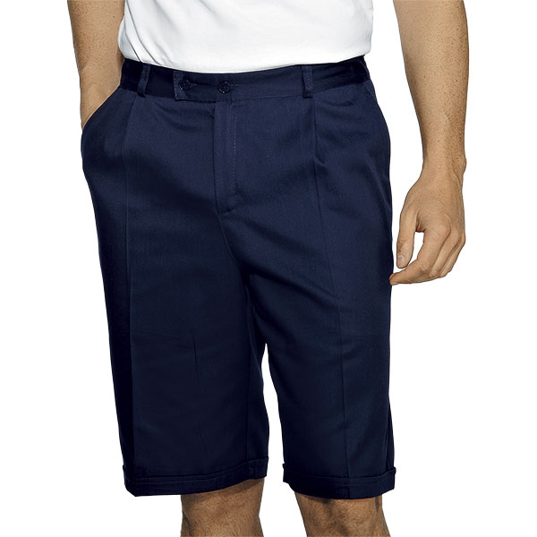 PANTALONCINO BLU 65% POLYESTER 35% COTTON