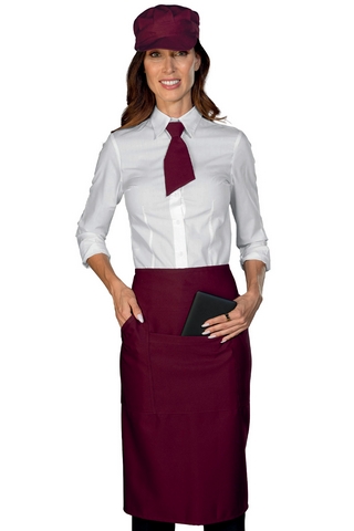 GREMBIULE ELDORADO PORTA TABLET BORDEAUX 100 % POLYESTER