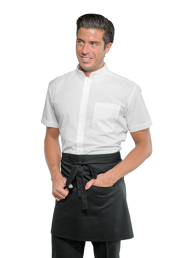 GREMBIULE CRETA CM 70X46 NERO 65% POLYESTER 35% COTTON