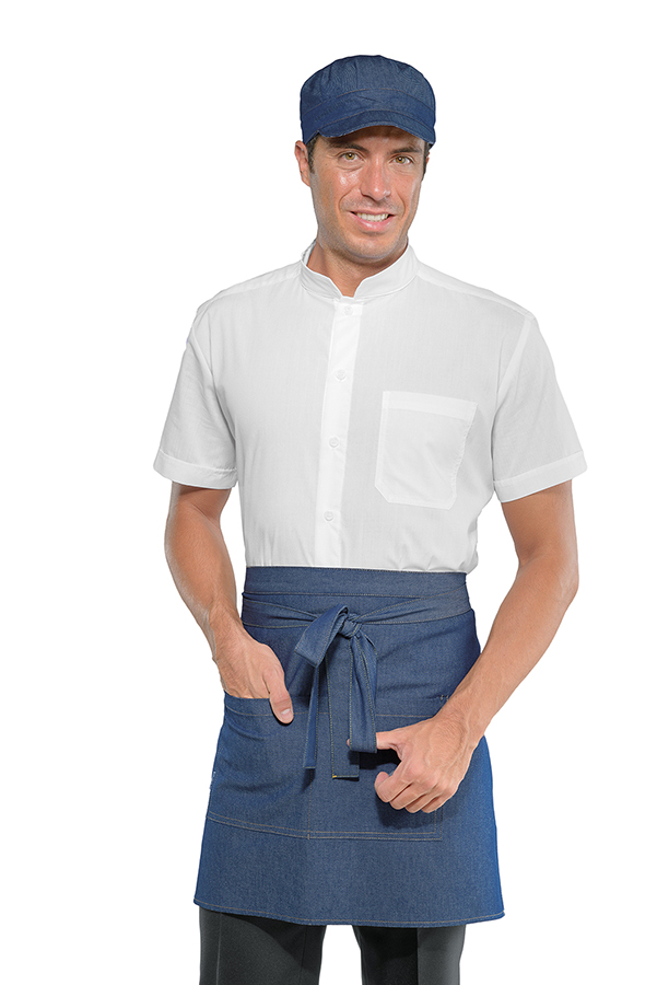 GREMBIULE CRETA CM 70X46 JEANS 100 % COTTON