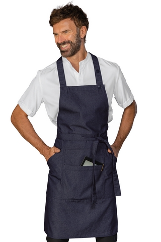 GREMBIULE GLADIATOR STONE DENIM 65% COTTON 35% POLYESTER