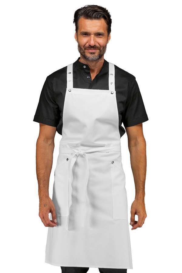 GREMBIULE WATSON BIANCO 100 % COTTON