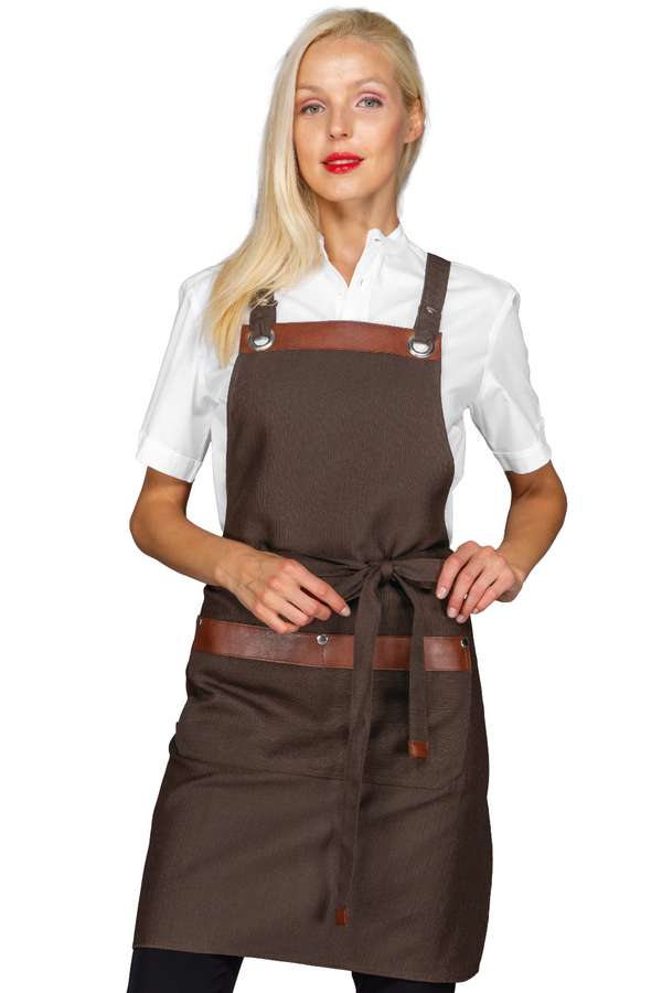 GREMBIULE MILFORD ZAFFERANO VENGE 65% POLYESTER 35% COTTON