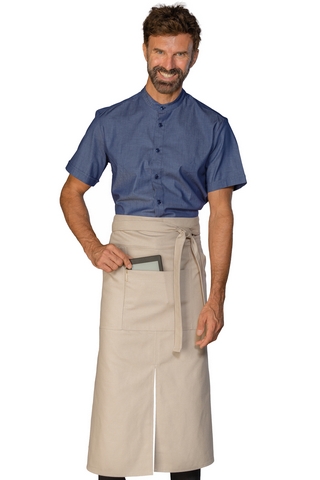 GREMBIULE SANTIAGO STONE SABBIA 65% COTTON 35% POLYESTER