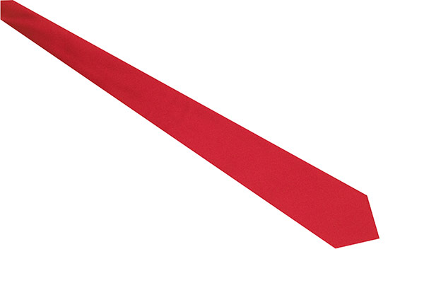 CRAVATTA ROSSO 100 % POLYESTER