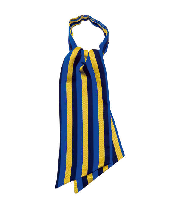ASCOT REGIMENTAL BLU CINA 100 % POLYESTER