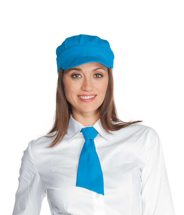 CRAVATTINO TURCHESE 100 % POLYESTER