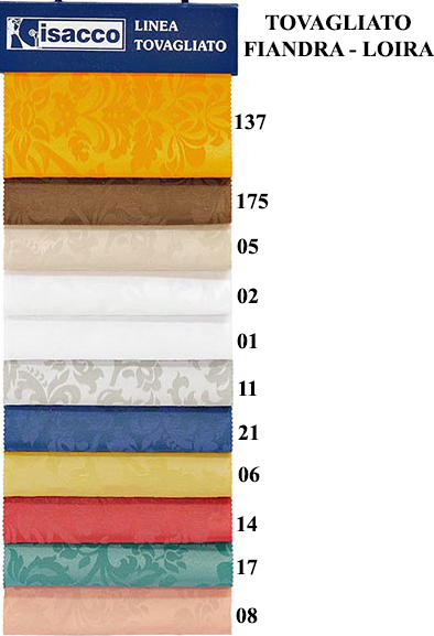 TOVAGLIA FIANDRA LOIRA CM 54X54 (multipli di 6) 55% POLYESTER 45% COT